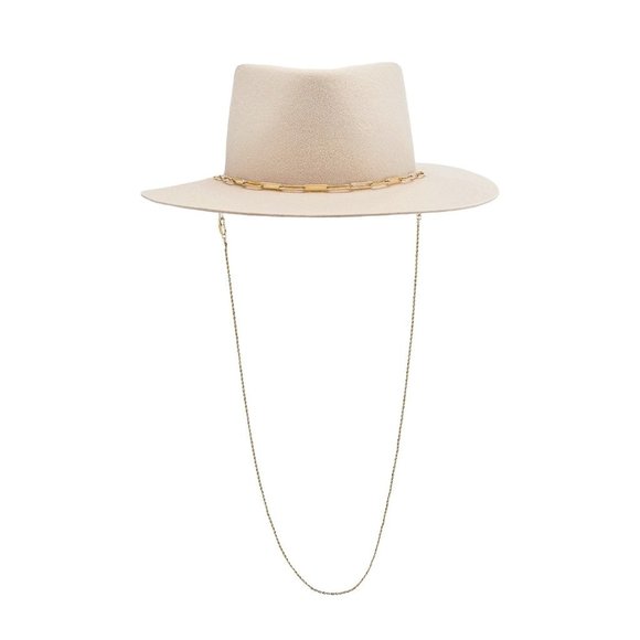 Van Palma Ulysse Bi-Chain Hat in Off-White Small - Picture 3 of 10